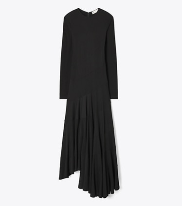 Tory Burch designer dresses Jersey Dress in Black front