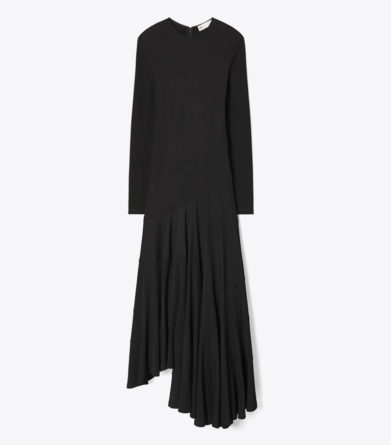 Tory Burch designer dresses Jersey Dress in Black front