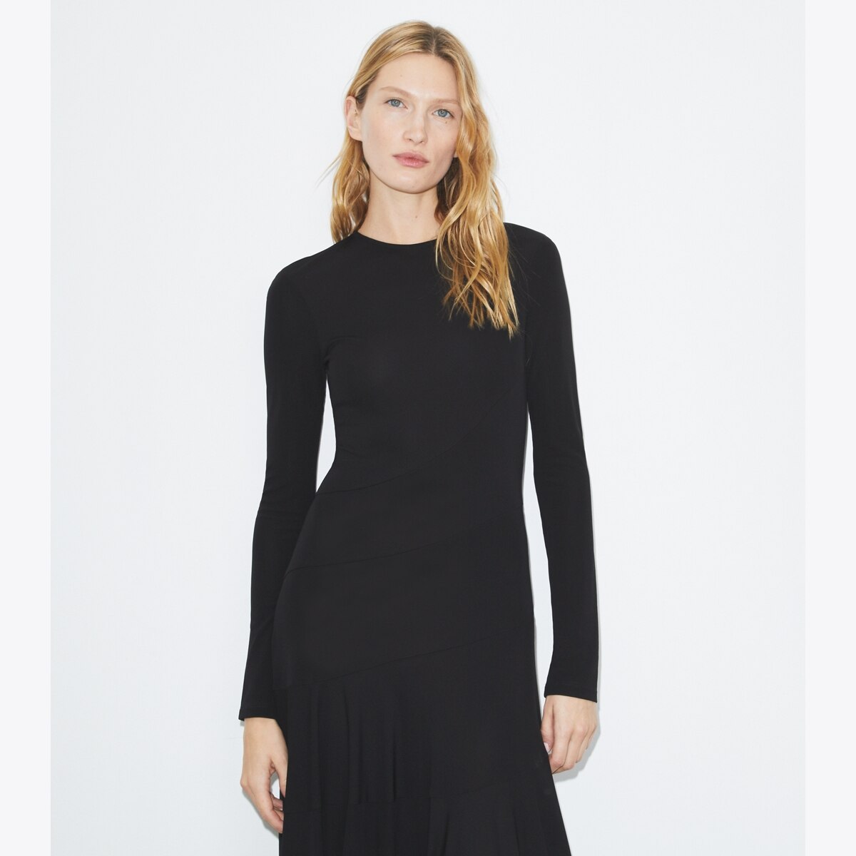Tory Burch Women's Jersey Dress in Black, size L
