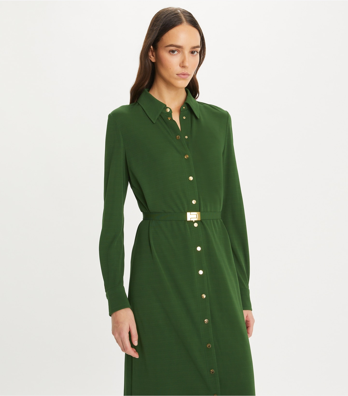 Jersey Shirtdress