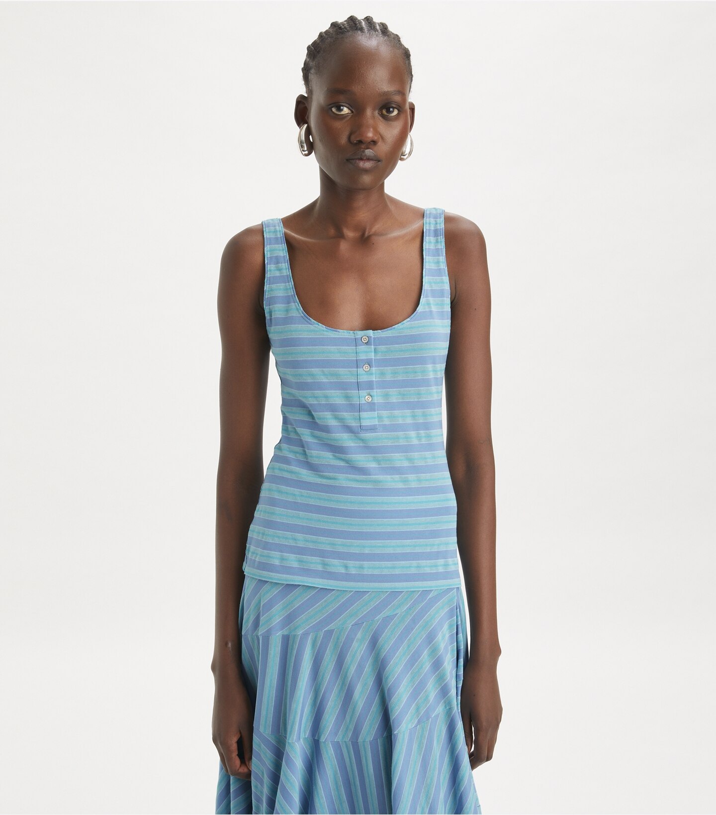 Jersey Striped Tank