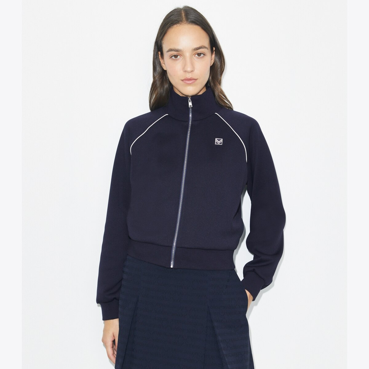 Jersey Track Jacket: Women's Designer Jackets | Tory Burch