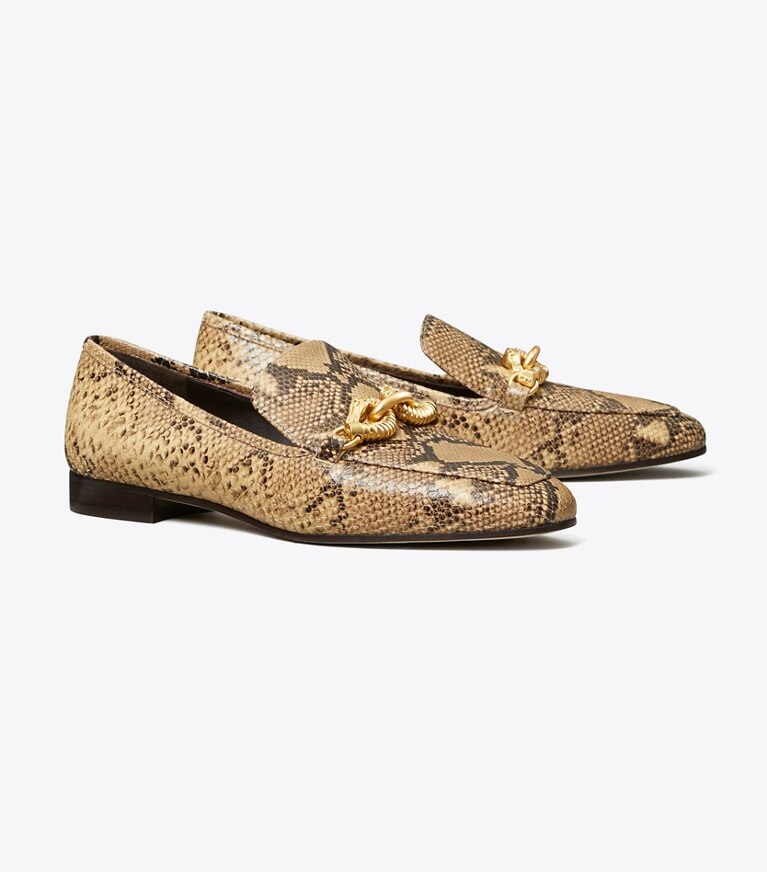 Tory Burch designer flats Jessa Loafer in Desert Dusk angle