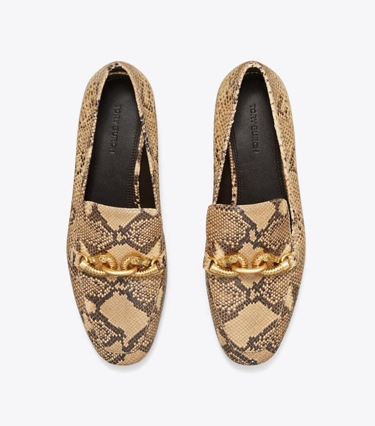 Tory Burch designer flats Jessa Loafer in Desert Dusk angle