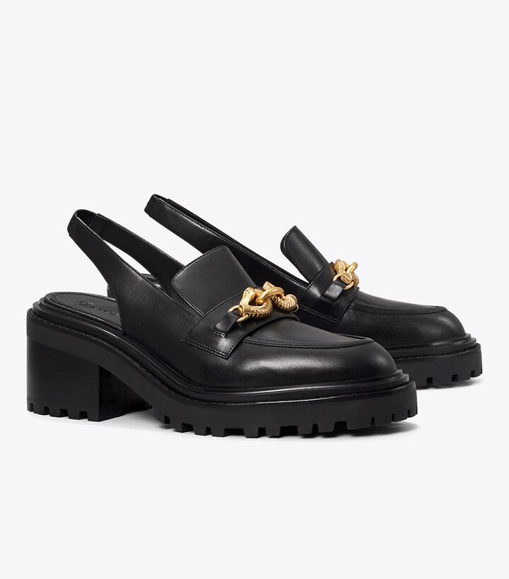 Jessa Lug Slingback Loafer: Women's Designer Heels | Tory Burch