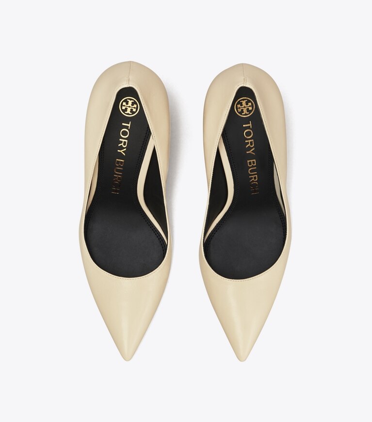 Tory burch nude cheap wedge