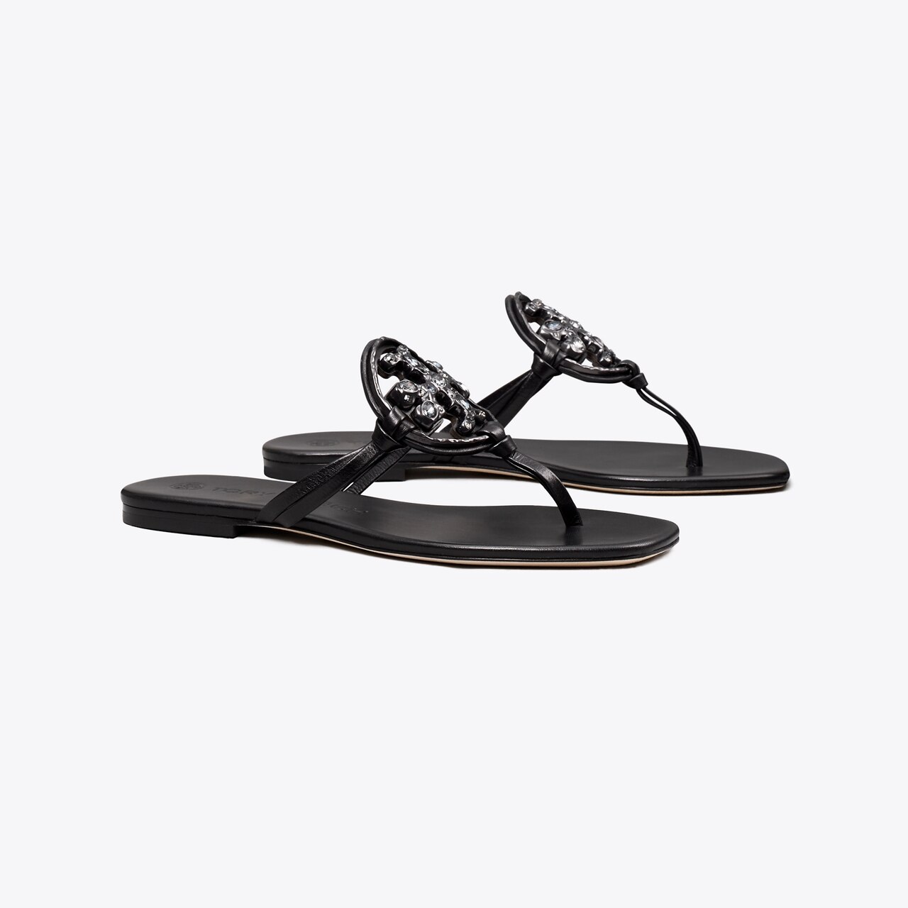  Tory Burch Women's Jeweled Miller Sandals | Flip-Flops
