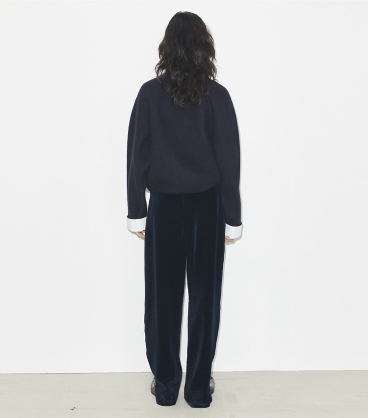 Tory Burch designer unterteile Jogginghose aus Baumwolle in Ink on model back