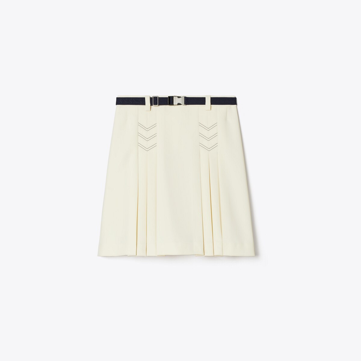 Jupe-short Baleaf Femme Taille M – Tennis/Golf, Blanc Bande Jaune