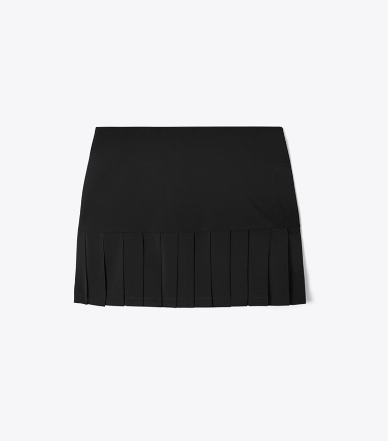 Tory Sport designer bas Jupe de tennis plissée in Black front