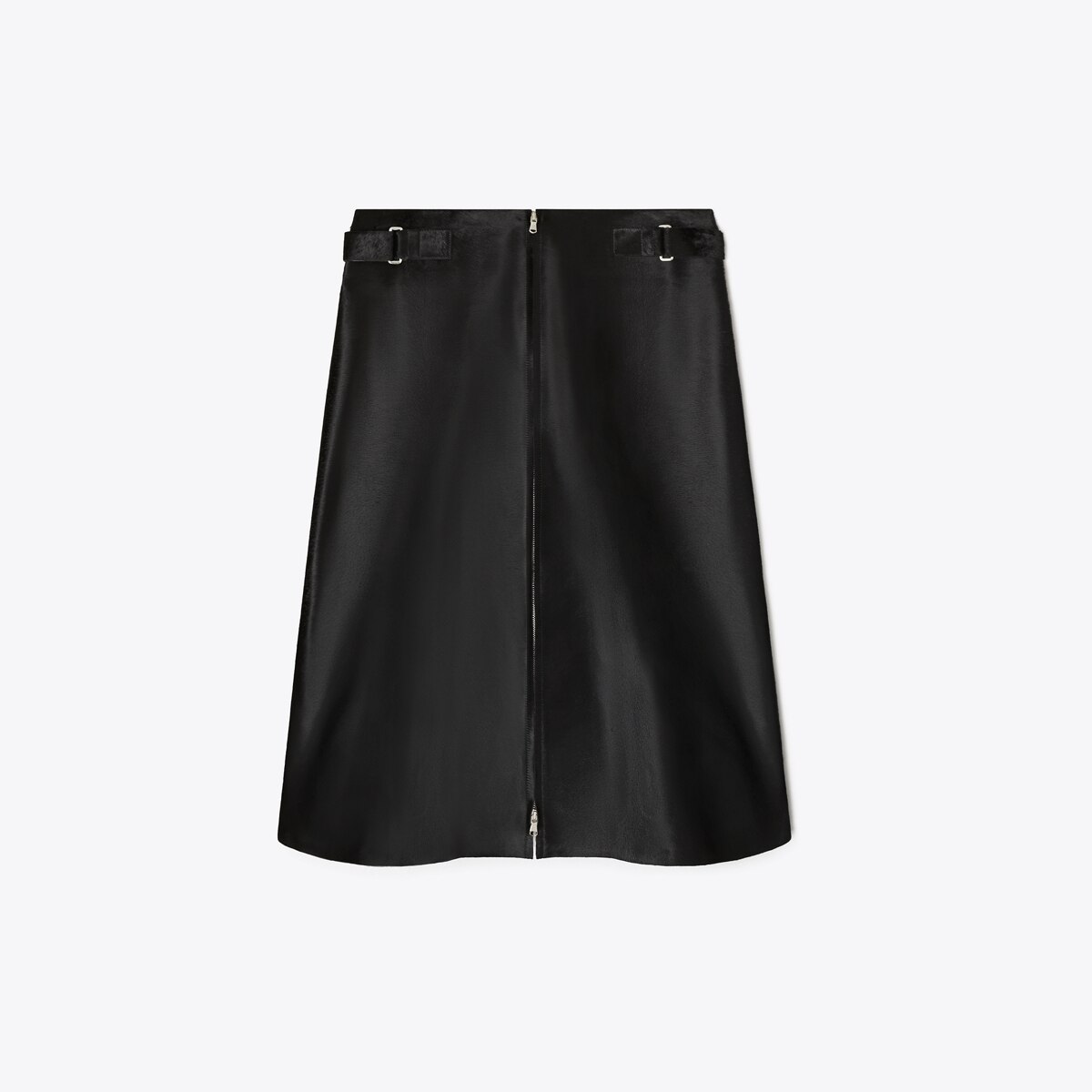 Jupe Longue Noire Ligne A Marks And Femme Taille 8 – Avec Fente Devant Et Zip