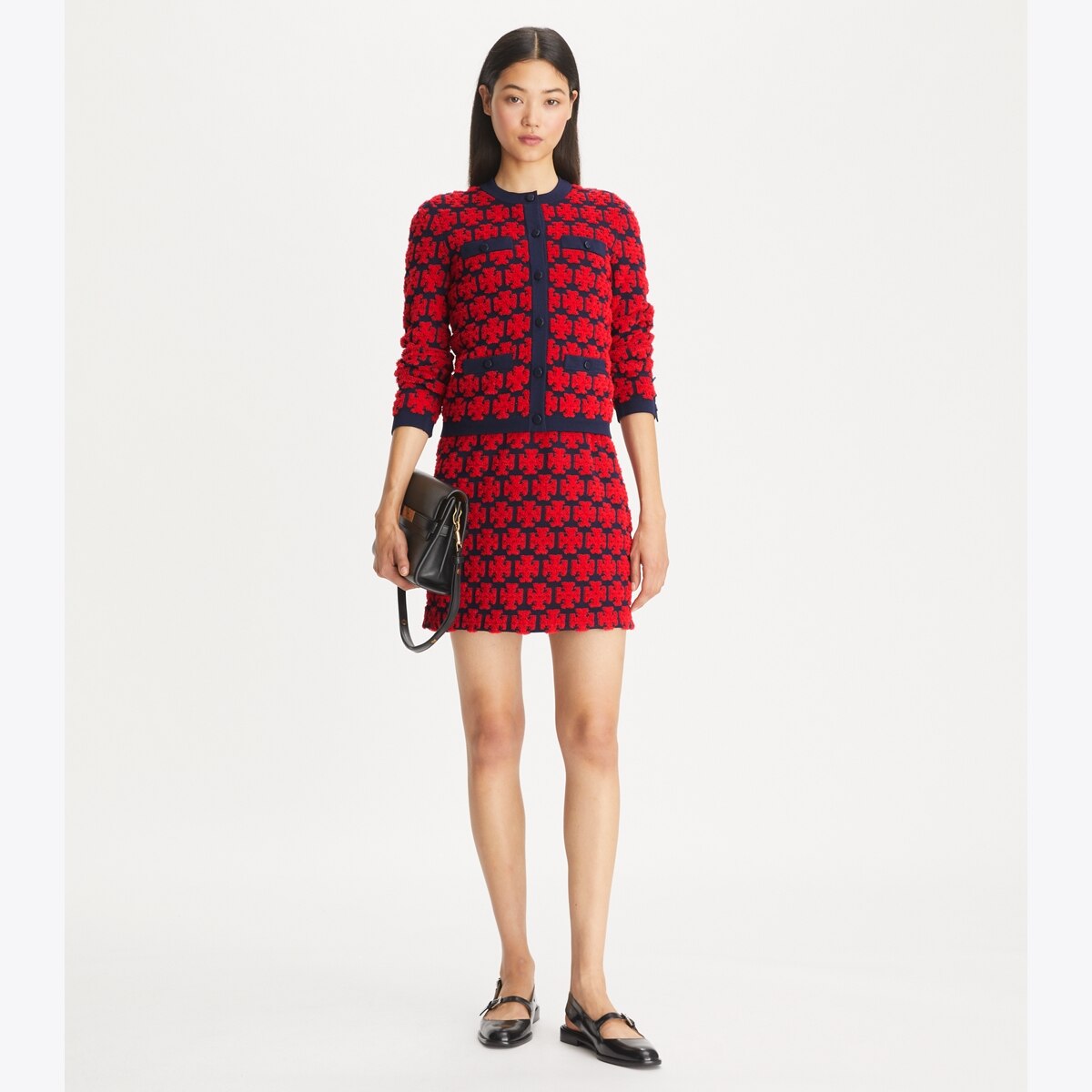 Kendra Bouclé Cardigan: Women's Designer Sweaters | Tory Burch