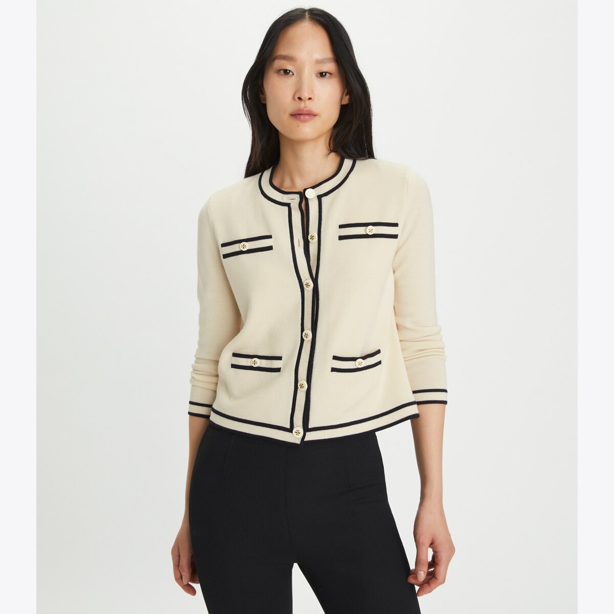 Kendra Cardigan: Women's Designer Sweaters | Tory Burch
