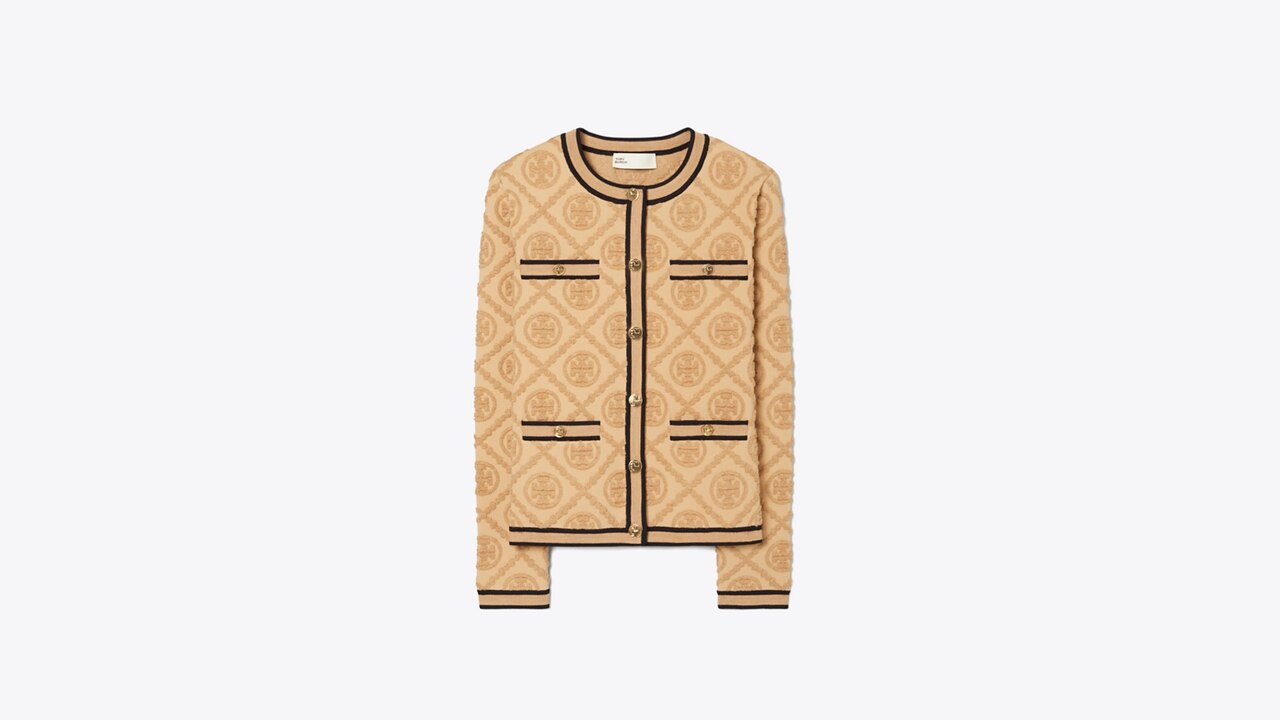 Tory Burch Women's Cardigan Kendra Blue