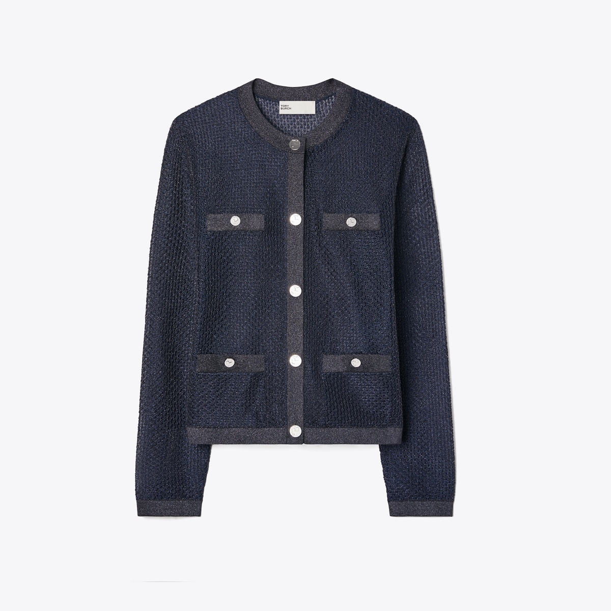 ケンドラ メッシュ カーディガン: レディース セーター | Tory Burch JP