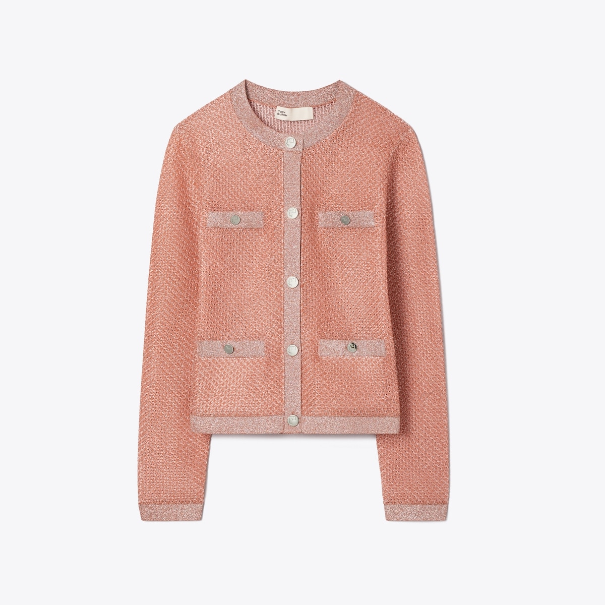 TORY BURCH カーディガン Cropped Merino Wool Cardigan: Women's Designer Sweaters | Tory Burch トップス