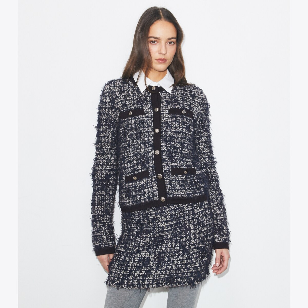 TORY BURCH タートルネック ニット アーガイル他2点 アーガイル