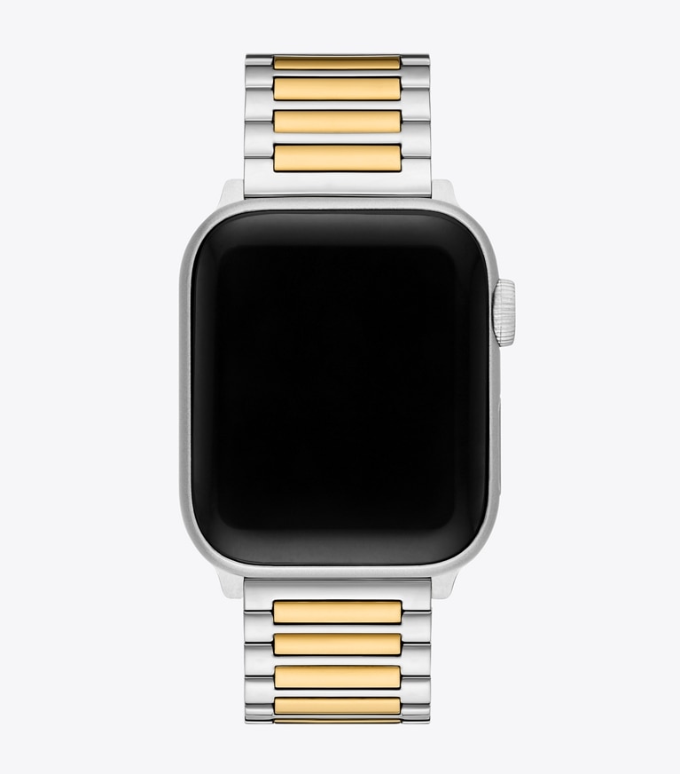 Tory Burch designer smart watches Kira Band for Apple Watch® in TWO-TONE front
