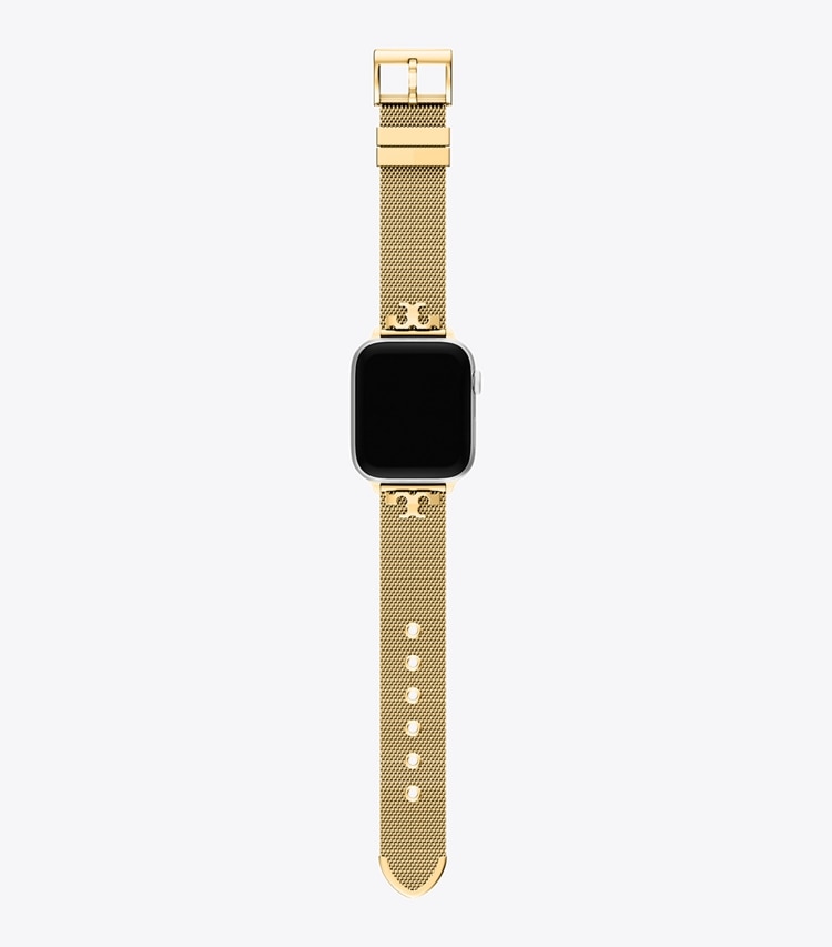 Tory Burch diseñador relojes inteligentes Kira Band for Apple Watch® en GOLD frente