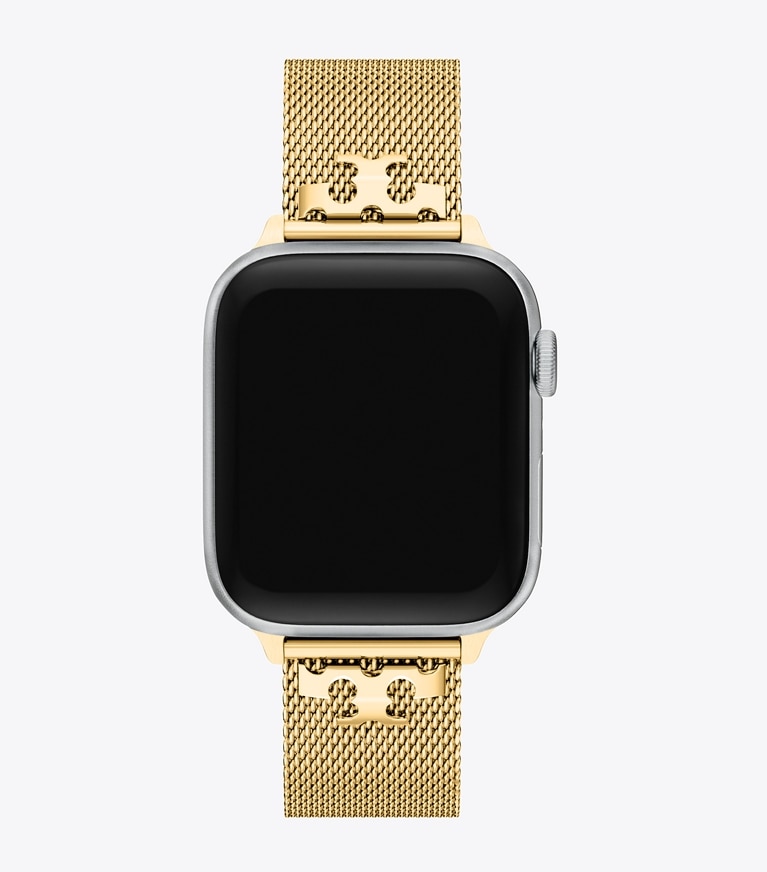 Tory Burch diseñador relojes inteligentes Kira Band for Apple Watch® en GOLD vista superior