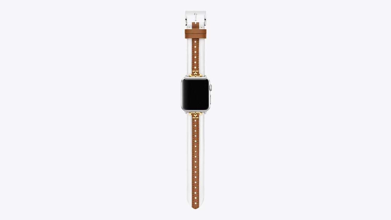 Tory burch apple 2025 watch band rose gold