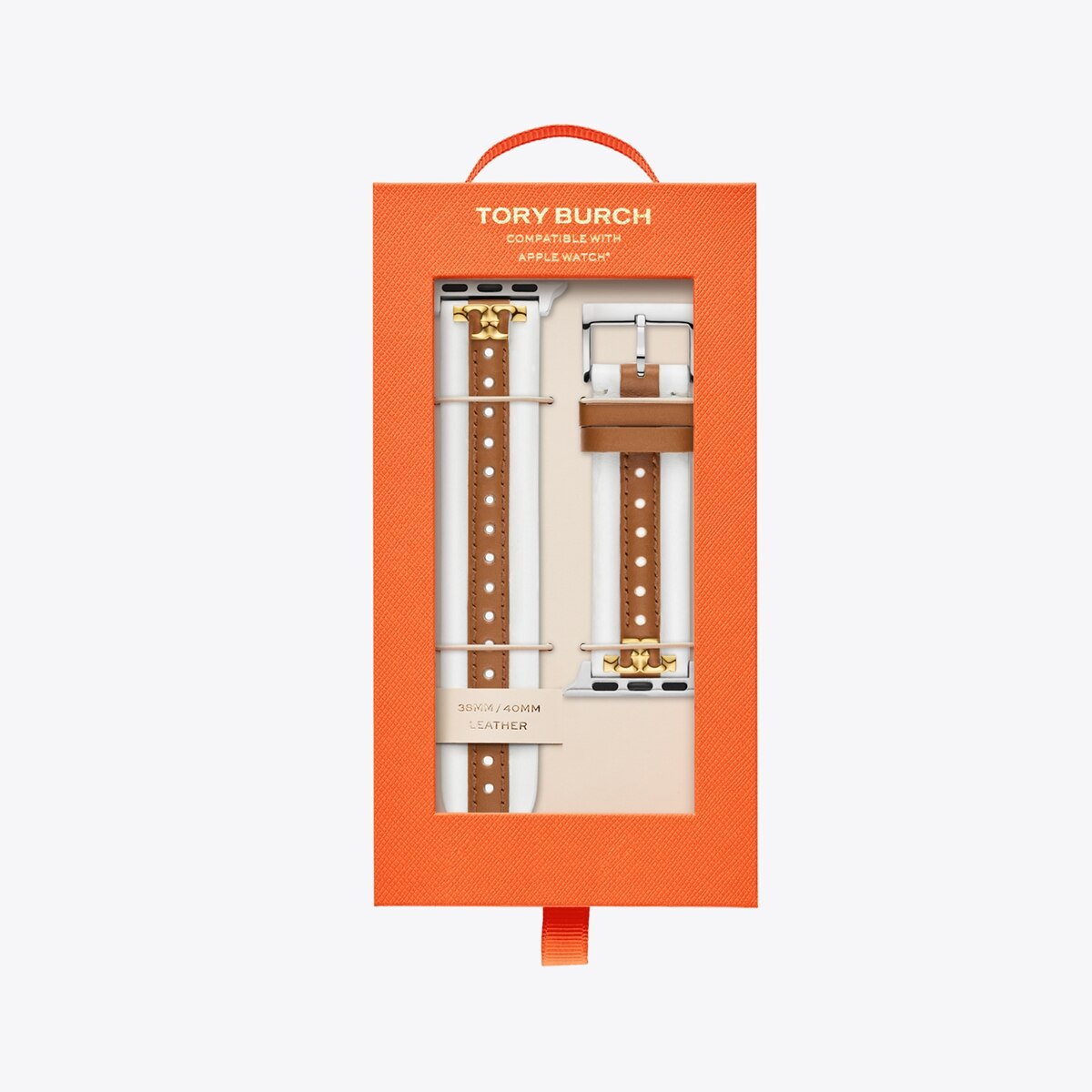国内直営Tory Burch キラ APPLE WATCH バンド ラゲージレザー キラ Apple Watch® バンド ラゲージレザー: レディース スマート