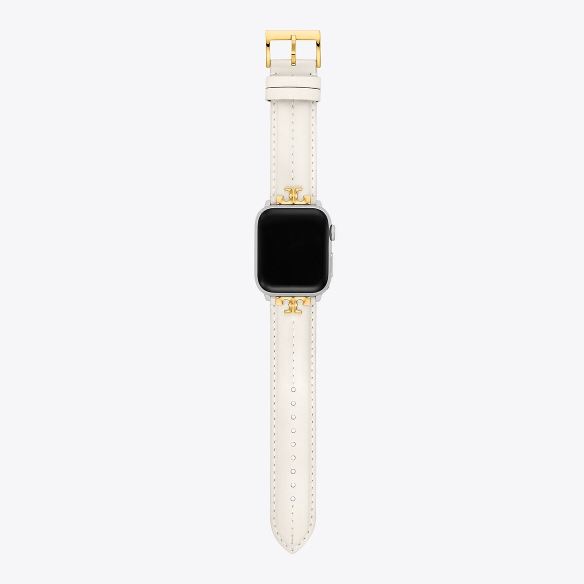 Apple Watch® キラ バンド レザー: レディース スマートウォッチ