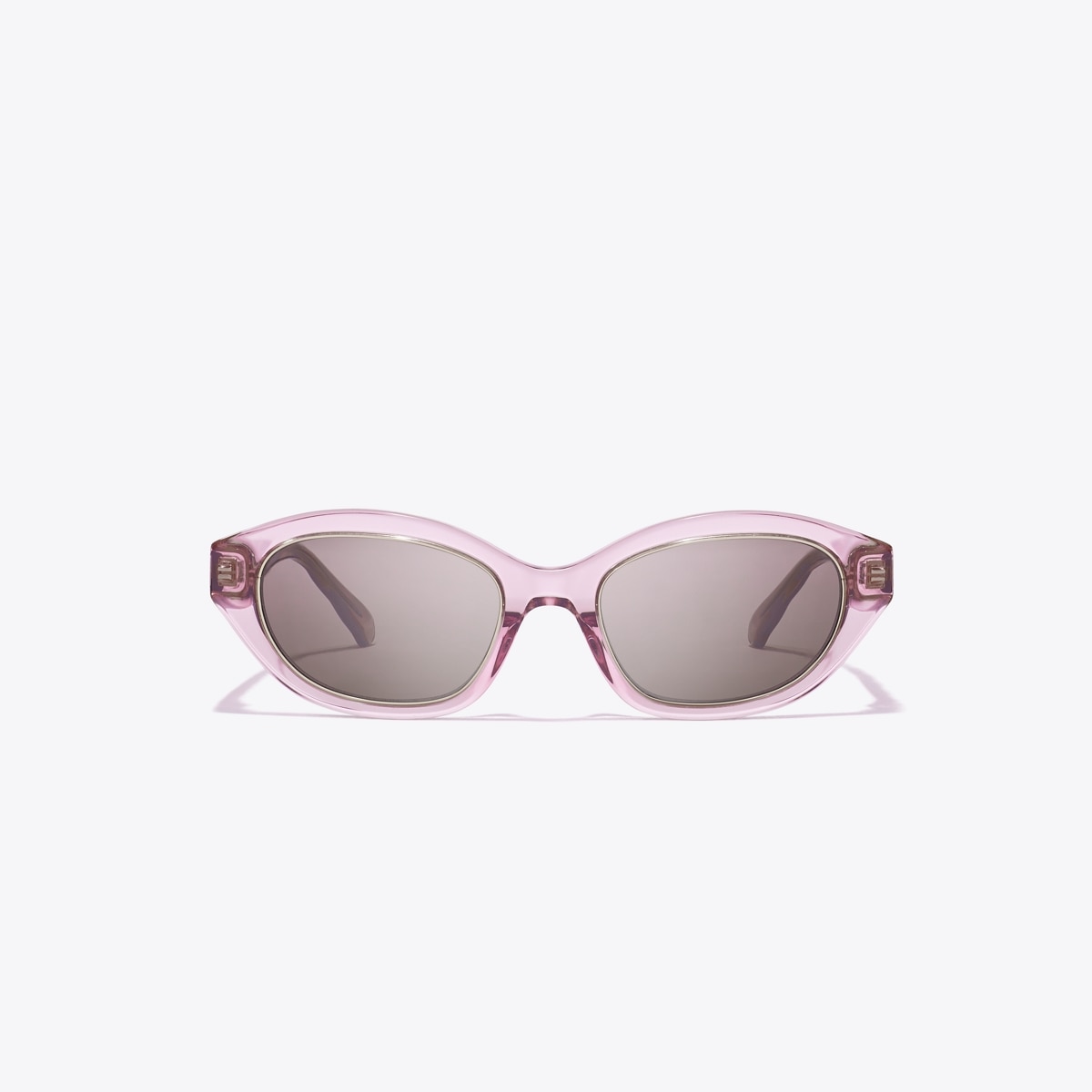 Tory Burch Pink Gradient Cat-Eye Sunglasses with Gold Logo Accent Tory Burch TY6070 Brown , Gold , Pink main image 4