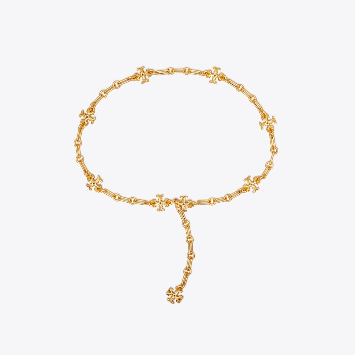 tory burch gold chain belt