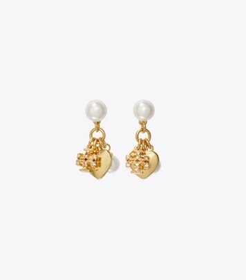 Kira Pavé Pearl Drop Earring: Women's Jewelry | Earrings | Tory Burch UK