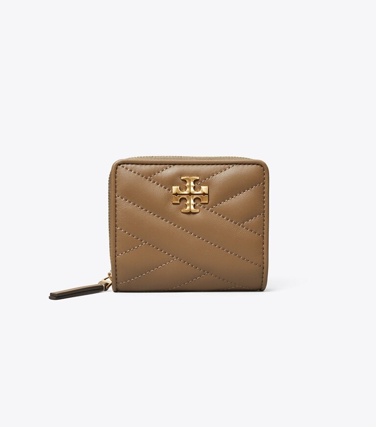 TORY BURCH Kira Chevron Bi-Fold Wallet Pine Frost 2024 $198