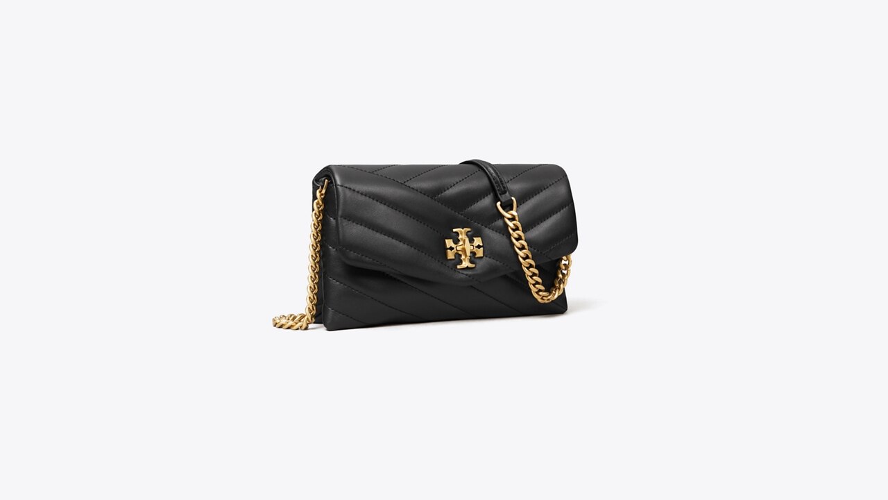 Kira Chevron Chain Wallet: Women's Designer Mini Bags | Tory Burch