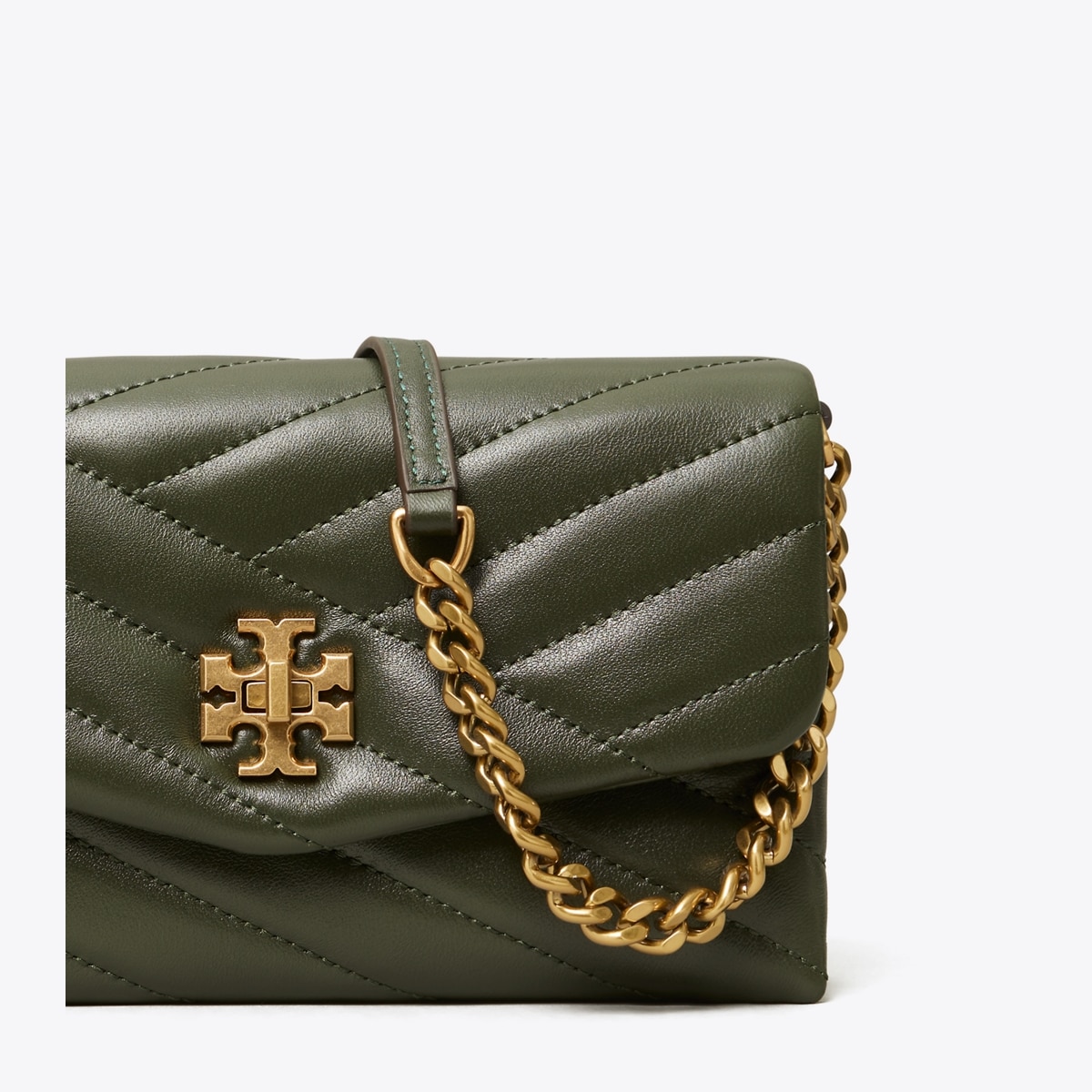 Kira Chevron Chain Wallet: Women's Designer Mini Bags | Tory Burch