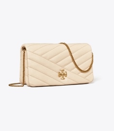 Kira Chevron Chain Wallet: Women's Designer Mini Bags | Tory Burch