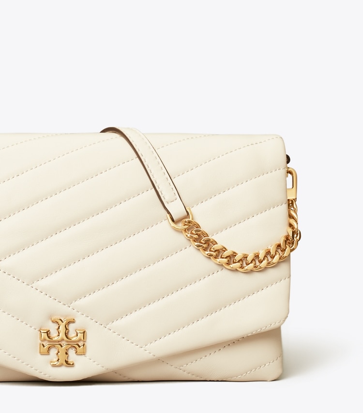 Tory Burch designer clutches Kira Chevron Clutch in New Ivory detail