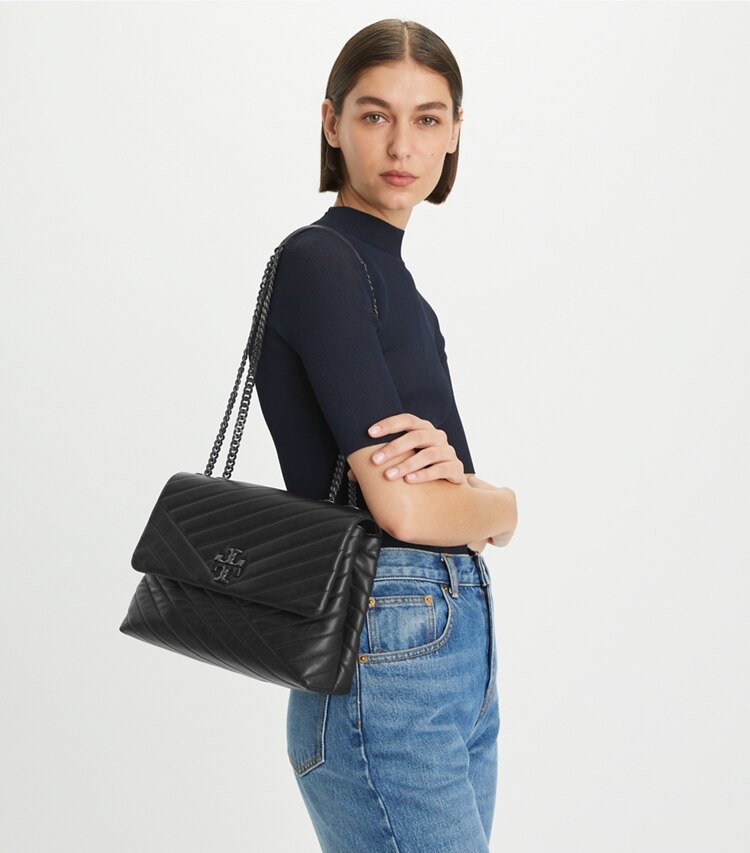 Small Kira Chevron Convertible Shoulder Bag: Women's Designer