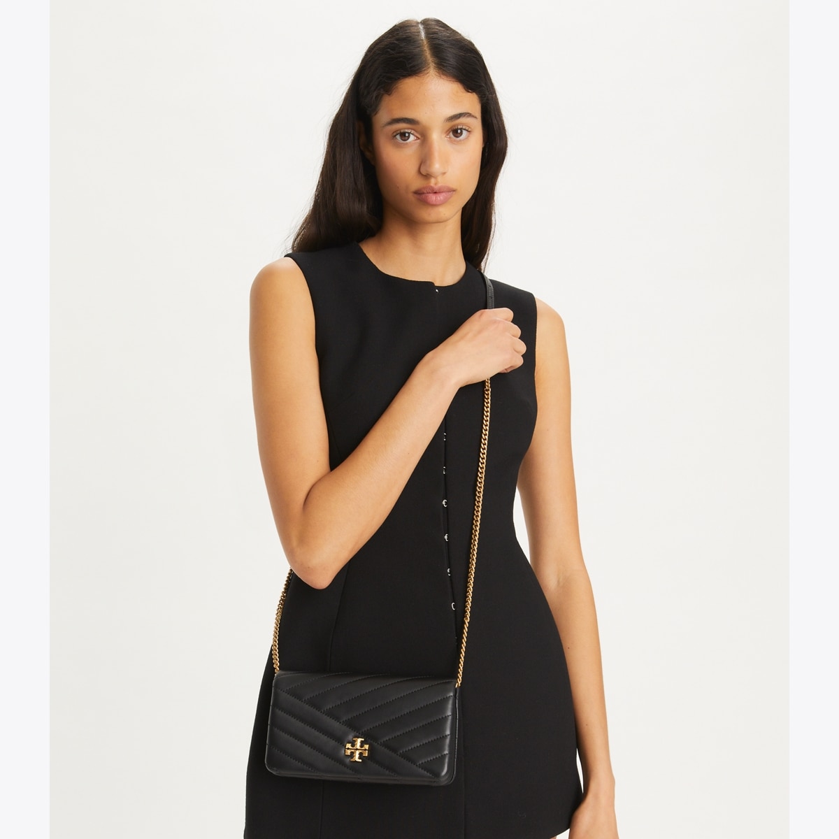 Kira Chevron Crossbody: Women's Designer Mini Bags | Tory Burch