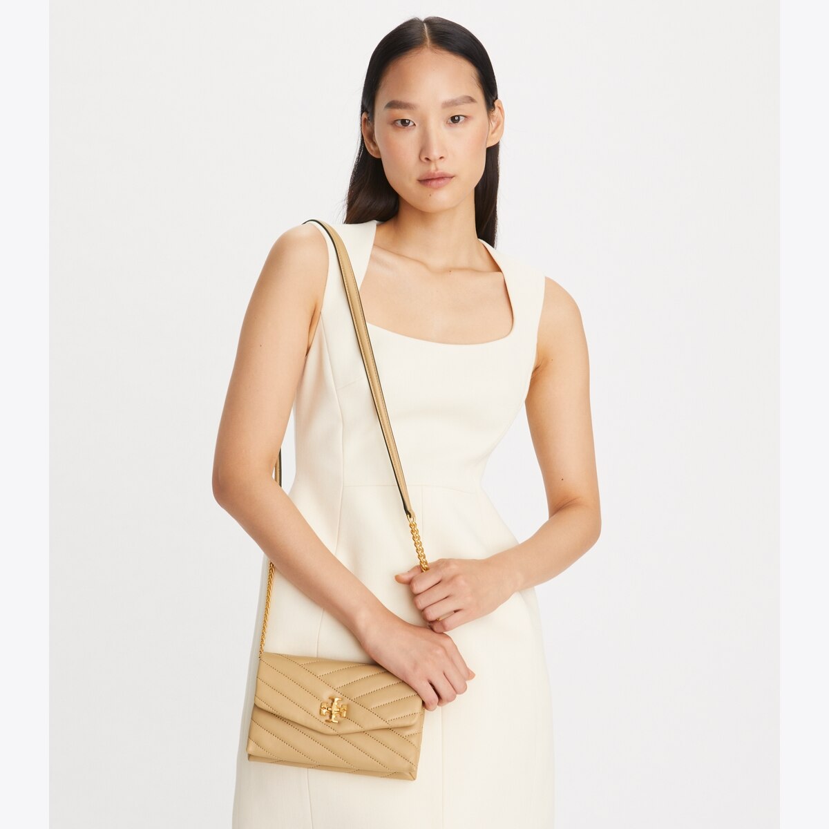 Kira Chevron Crossbody: Women's Designer Mini Bags | Tory Burch