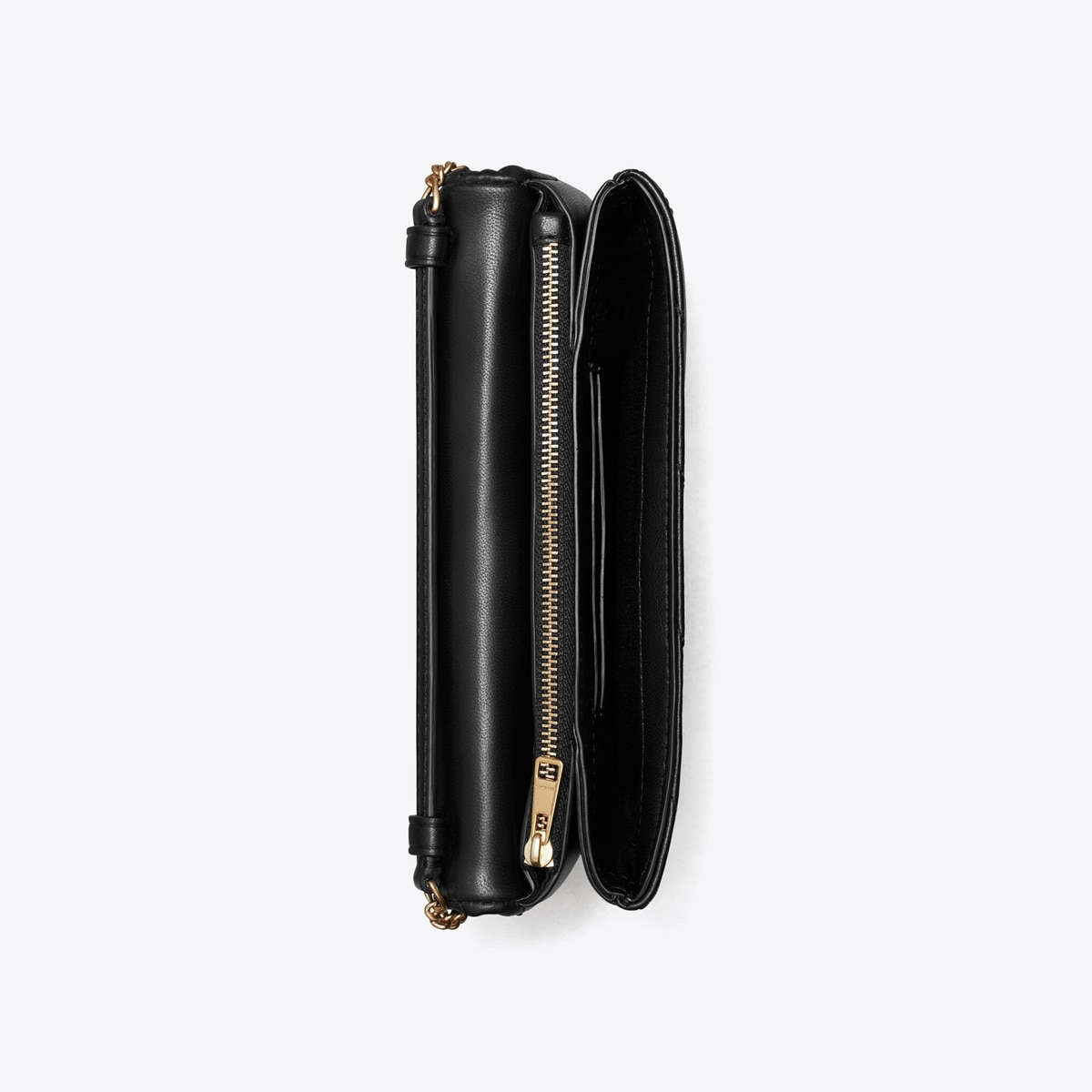 【関税&送料込】Tory Burch Kira Mini Wallet Kira Mini-Geldbörse mit Rautensteppung, Tragegriff oben und