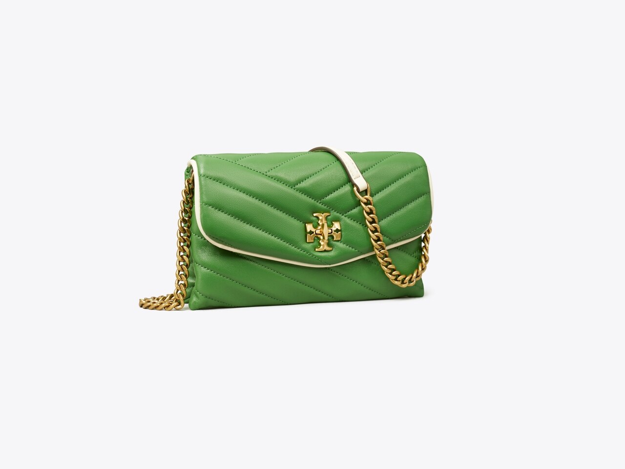 Kira Chevron Chain Wallet: Women's Designer Mini Bags