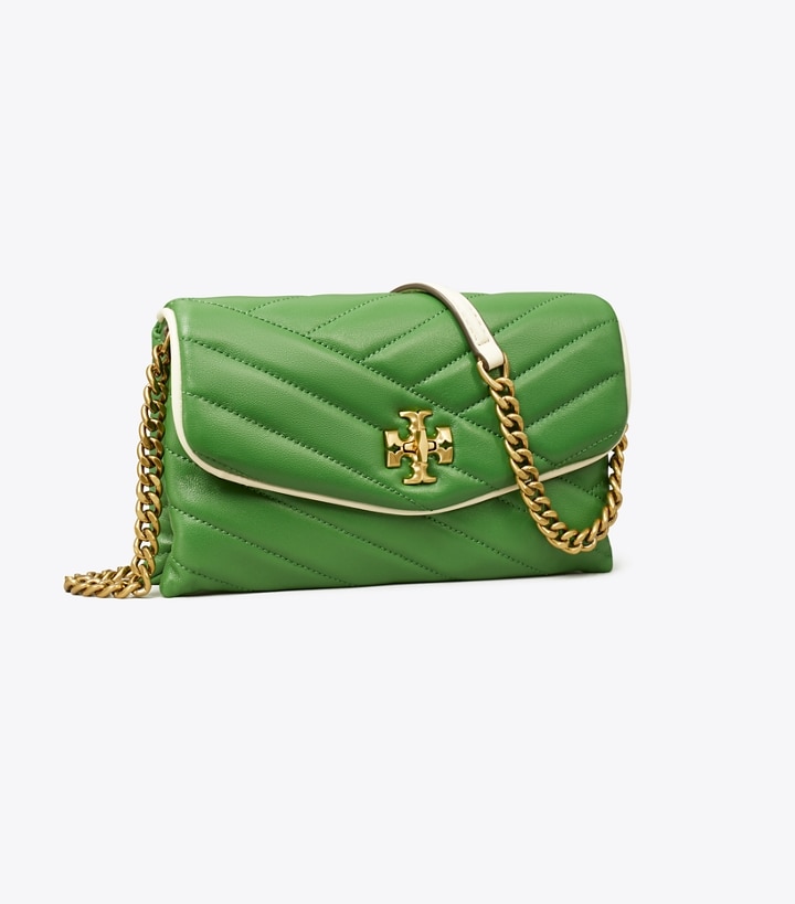 Kira Chevron Chain Wallet: Women's Handbags, Mini Bags