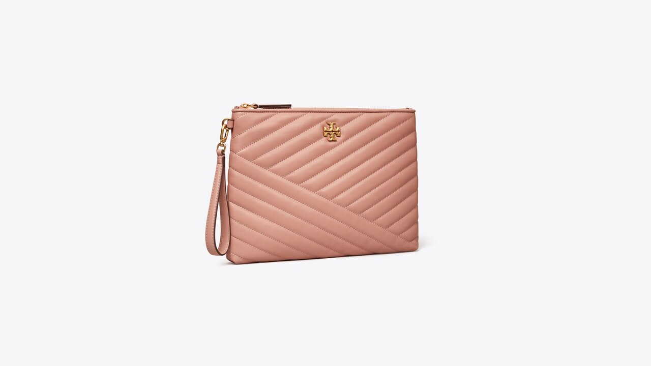 Tory Burch Kira Chevron Small Pouch