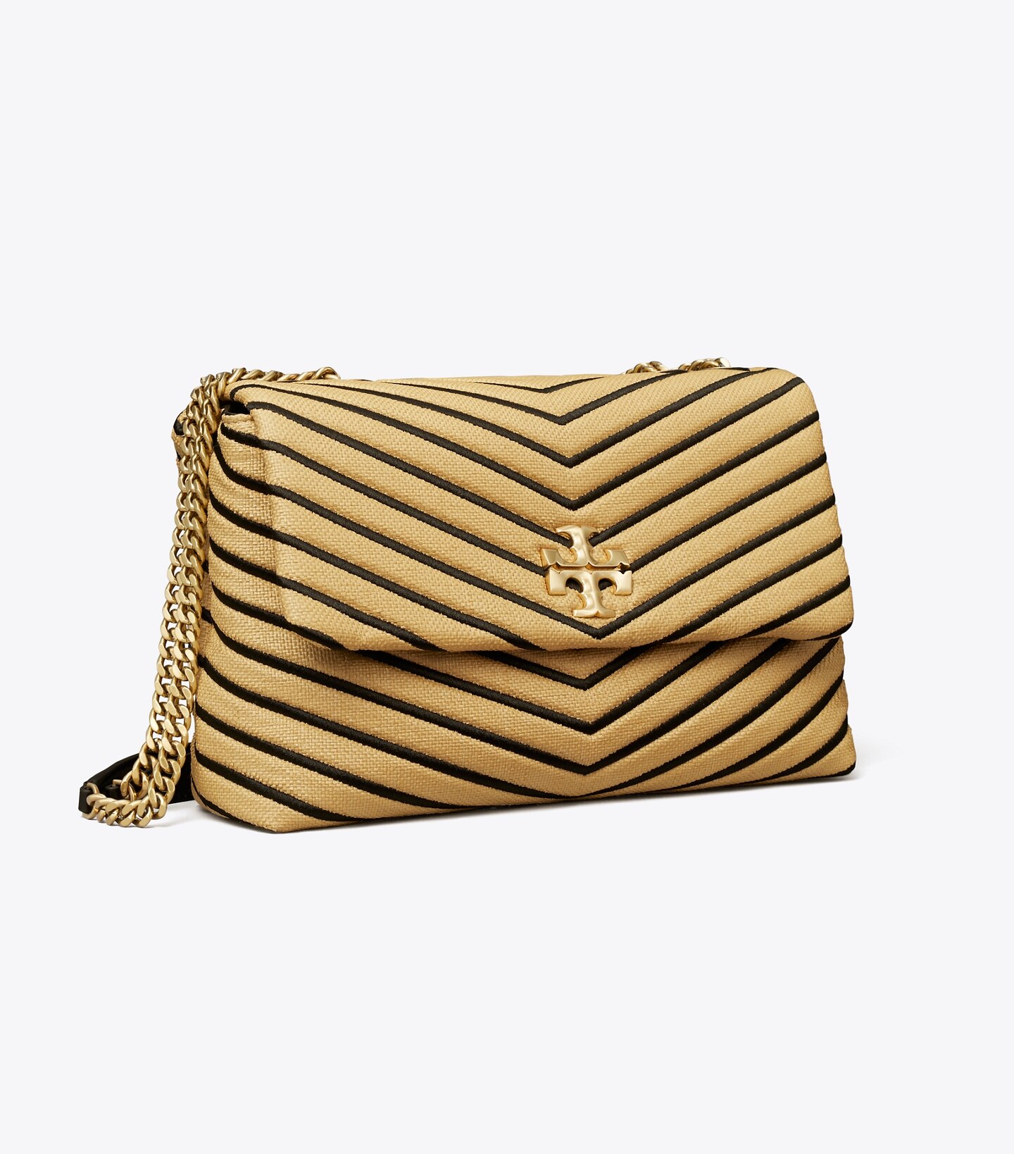 Kira Chevron Soft Convertible Shoulder Bag
