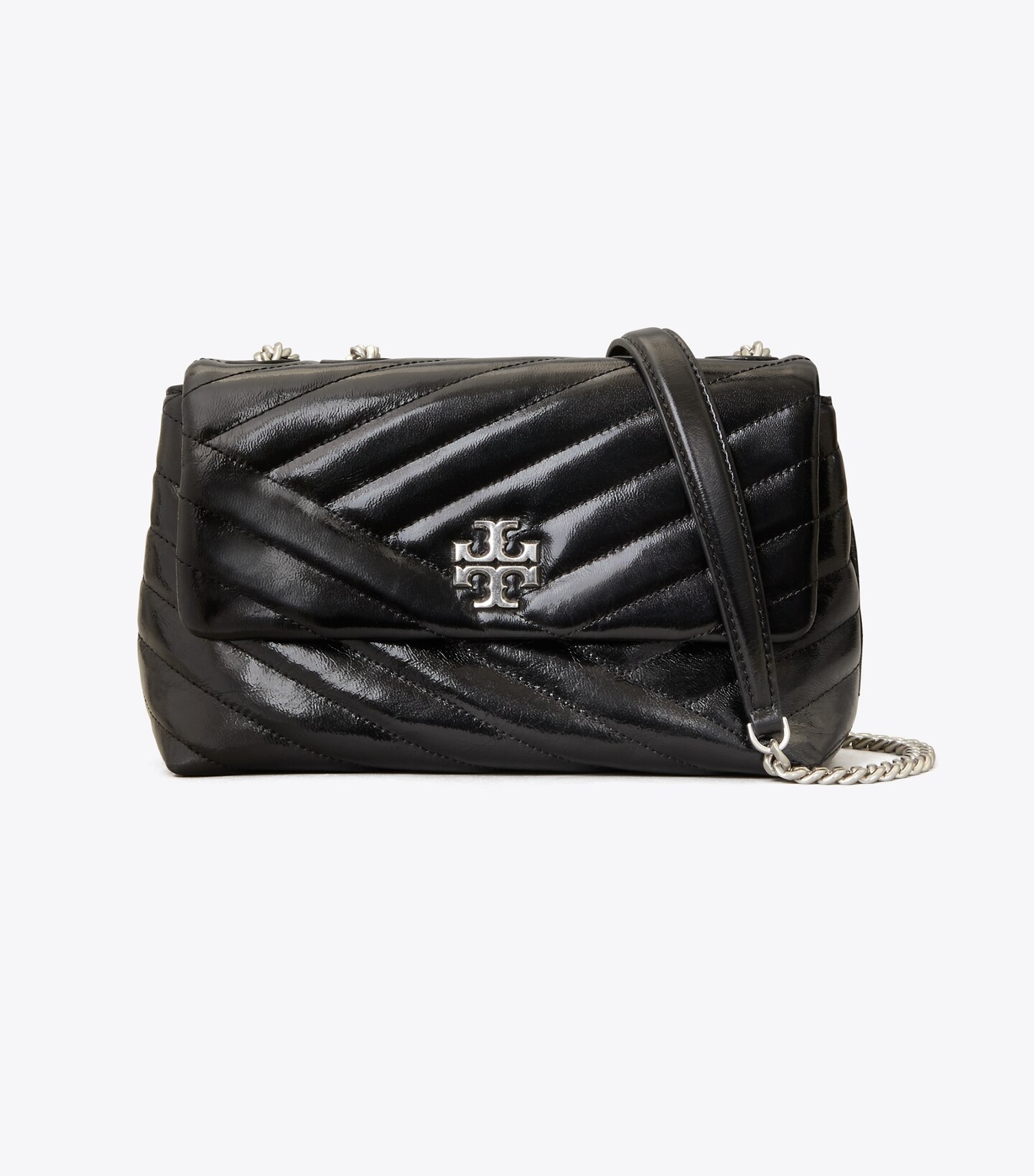 Kira Chevron Textured Small Convertible Shoulder Bag