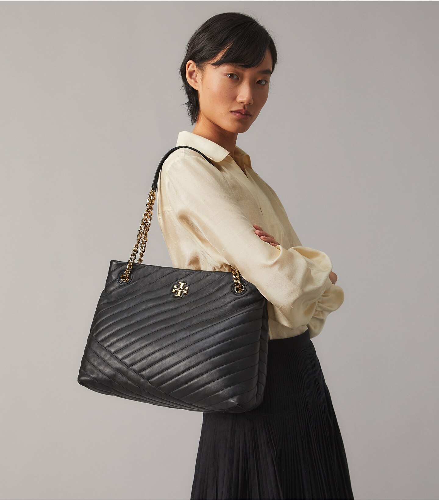 Kira Chevron Tote Bag
