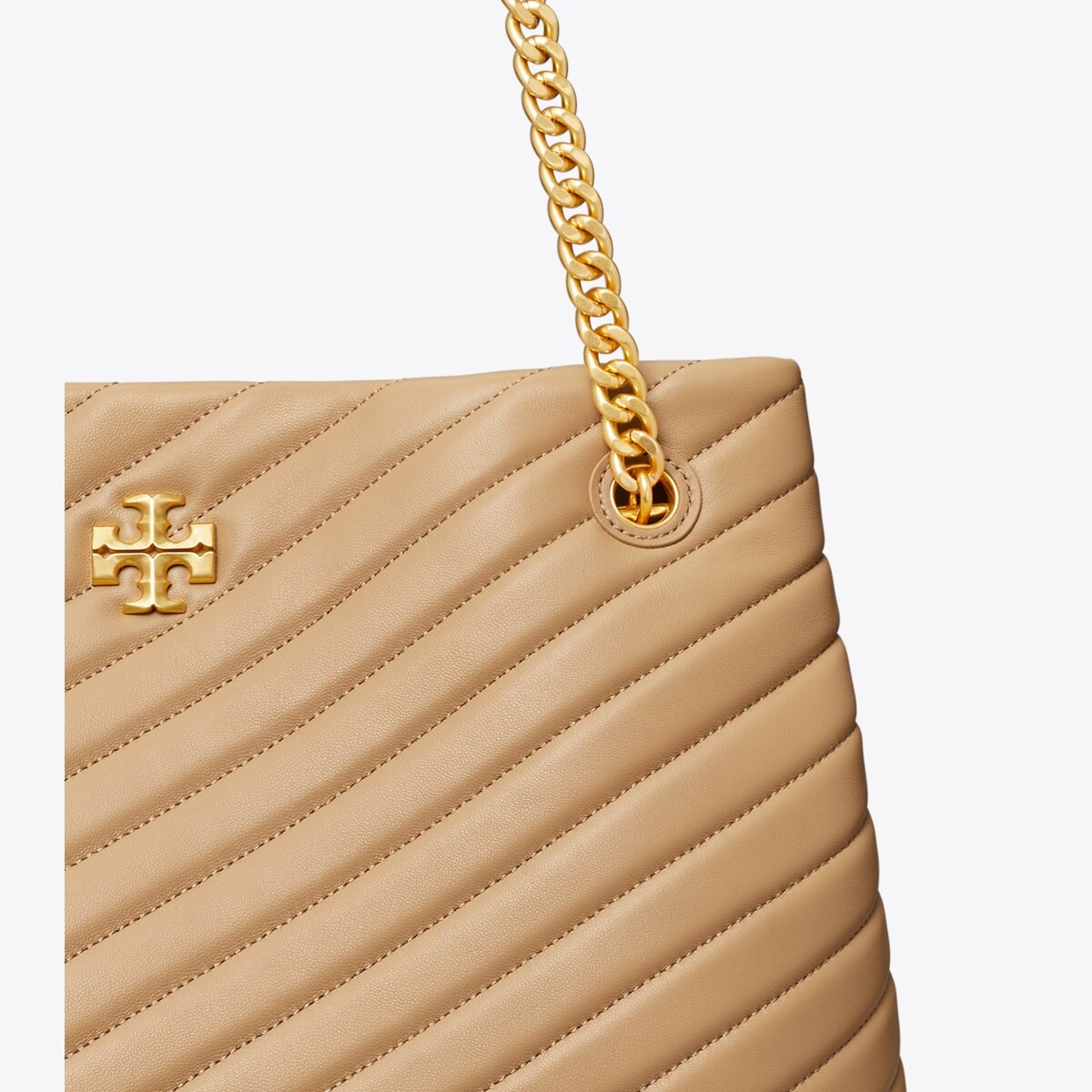 Kira Chevron Tote: Women's Designer Tote Bags | Tory Burch