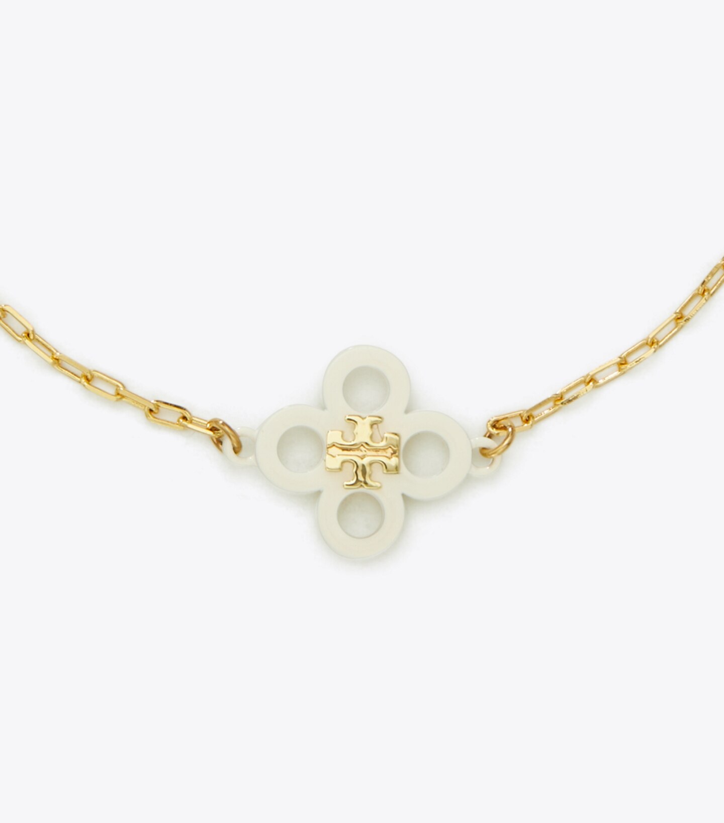 Kira Clover Enamel Bracelet