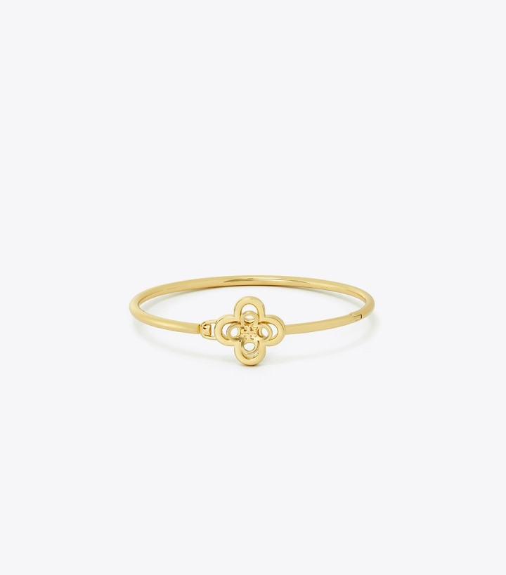 Tory Burch Good Luck Chain Bracelet in Tory Gold