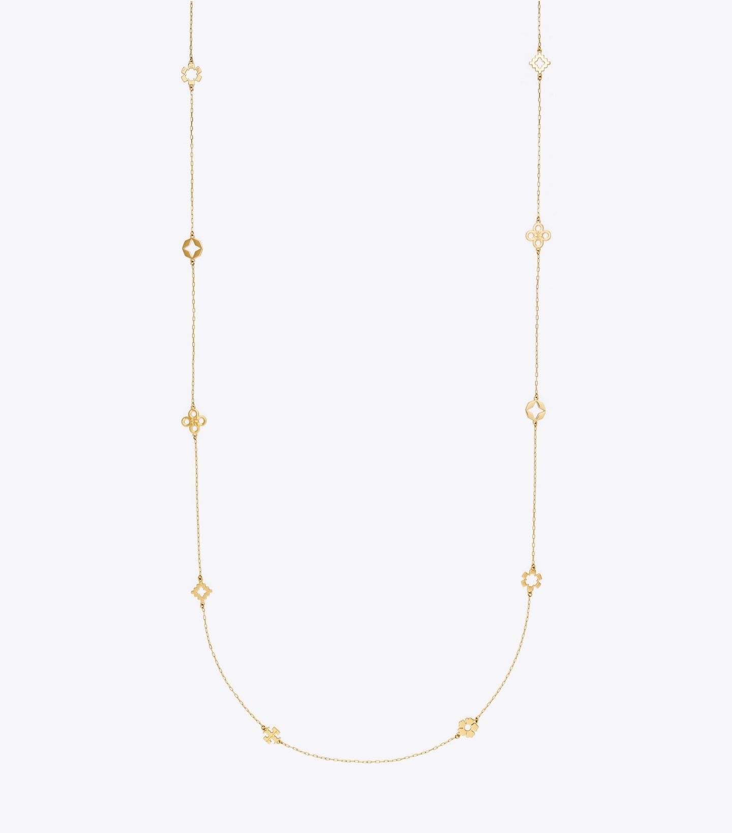 Kira Clover Long Necklace