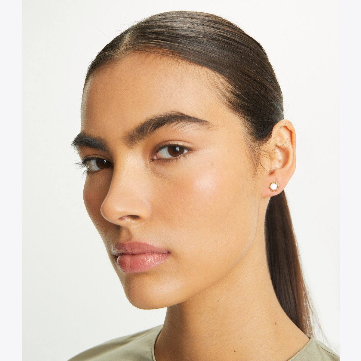 Kira Clover Stud Earring Set: Women's Designer Earrings